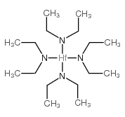Tetrakis(diethylamino)hafnium structure
