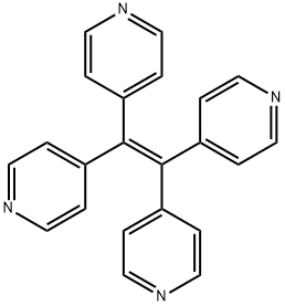 Pyridine, 4,4',4'',4'''-(1,2-ethenediylidene)tetrakis- Structure