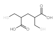 Methylenebis(3-mercaptopropionic acid) Structure