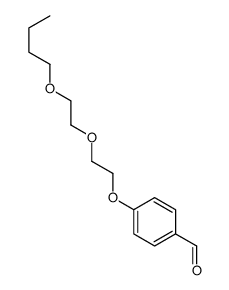4-[2-(2-butoxyethoxy)ethoxy]benzaldehyde结构式