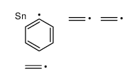 Phenyltrivinylstannane Structure
