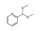 2-(bis(methylsulfanyl)methyl)pyridine Structure