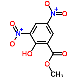 3,5-二硝基水杨酸甲酯结构式