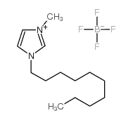 1-decyl-3-methylimidazol-3-ium,tetrafluoroborate Structure