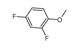 2,4-二氟苯甲醚结构式