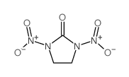 2-Imidazolidinone,1,3-dinitro- Structure