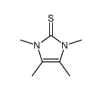 1,3,4,5-Tetramethyl-2,3-dihydro-1H-imidazol-2-thione结构式
