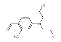 4-N,N-双(2-氯乙基)氨基-2-甲苯甲醛结构式