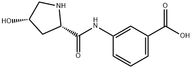 (S)-羟脯氨酸氨基苯甲酸结构式
