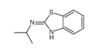 2-Benzothiazolamine,N-(1-methylethyl)-(9CI) Structure