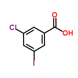 3-氯-5-碘苯甲酸结构式