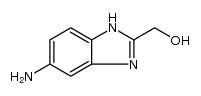 5-氨基-1H-苯并咪唑-2-甲醇结构式