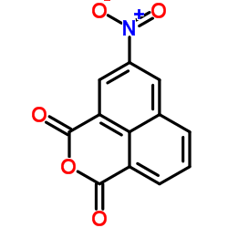 3-硝基-1,8-萘二甲酸酐结构式