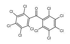 Perchlorobenzophenone Structure