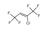 1,1,1,4,4,4-hexafluoro-2-chloro-2-butene Structure