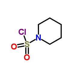 哌啶-1-磺酰氯结构式