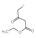 4-氟乙酰乙酸乙酯结构式