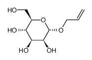 allyl α-D-mannopyranoside Structure