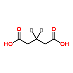 戊二酸-D2结构式