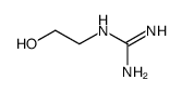 N-(2-羟基乙基)胍结构式