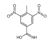 4-methyl-3,5-dinitrobenzamide Structure