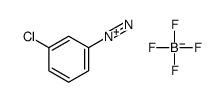 3-氯重氮苯四氟硼酸盐结构式