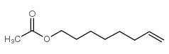 乙酸7-辛烯基酯结构式