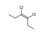 3,4-dichlorohex-3-ene结构式