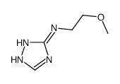 (9ci)-n-(2-甲氧基乙基)-1H-1,2,4-噻唑-3-胺结构式