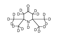 四甲基哌啶酮-D17结构式