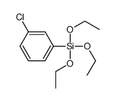 (3-chlorophenyl)-triethoxysilane结构式