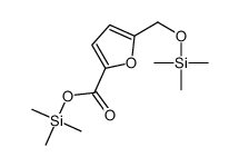 5-[(Trimethylsiloxy)methyl]-2-furancarboxylic acid trimethylsilyl ester结构式