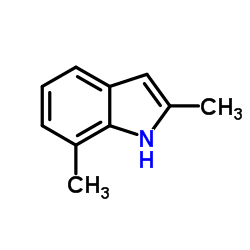indole, 2,7-dimethyl- Structure