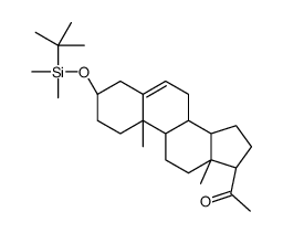 3-tert-Butyldimethylsilyloxy Pregnenolone结构式