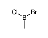 bromochloro(methyl)borane结构式