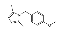 1H-Pyrrole,1-[(4-methoxyphenyl)methyl]-2,5-dimethyl-(9CI)结构式