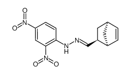 5-<2,4-Dinitro-phenylhydrazonomethyl>-bicyclo<2.2.1>hept-2-en Structure