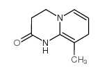 2H-Pyrido[1,2-a]pyrimidin-2-one,3,4-dihydro-9-methyl- Structure