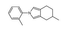 5-methyl-2-(2-methylphenyl)-4,5,6,7-tetrahydroisoindole Structure