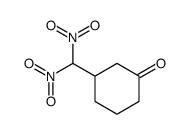 3-(dinitromethyl)cyclohexan-1-one Structure