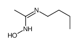 N'-butyl-N-hydroxyethanimidamide结构式