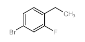 4-Bromo-1-ethyl-2-fluorobenzene Structure