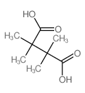 Butanedioic acid,2,2,3,3-tetramethyl- Structure