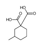 3-methylcyclohexane-1,1-dicarboxylic acid Structure