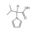 (2S)-3-methyl-2-(1H-pyrrol-1-yl)butanoic acid Structure