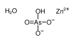 zinc,hydrogen arsorate,hydrate结构式