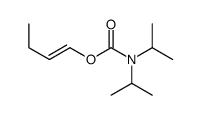 but-1-enyl N,N-di(propan-2-yl)carbamate结构式