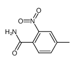 4-methyl-2-nitrobenzamide结构式