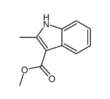 Methyl2-Methyl-1H-indole-3-carboxylate Structure