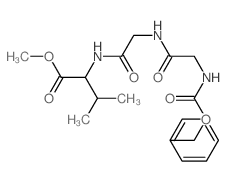 L-Valine,N-[N-[N-[(phenylmethoxy)carbonyl]glycyl]glycyl]-, methyl ester (9CI)结构式